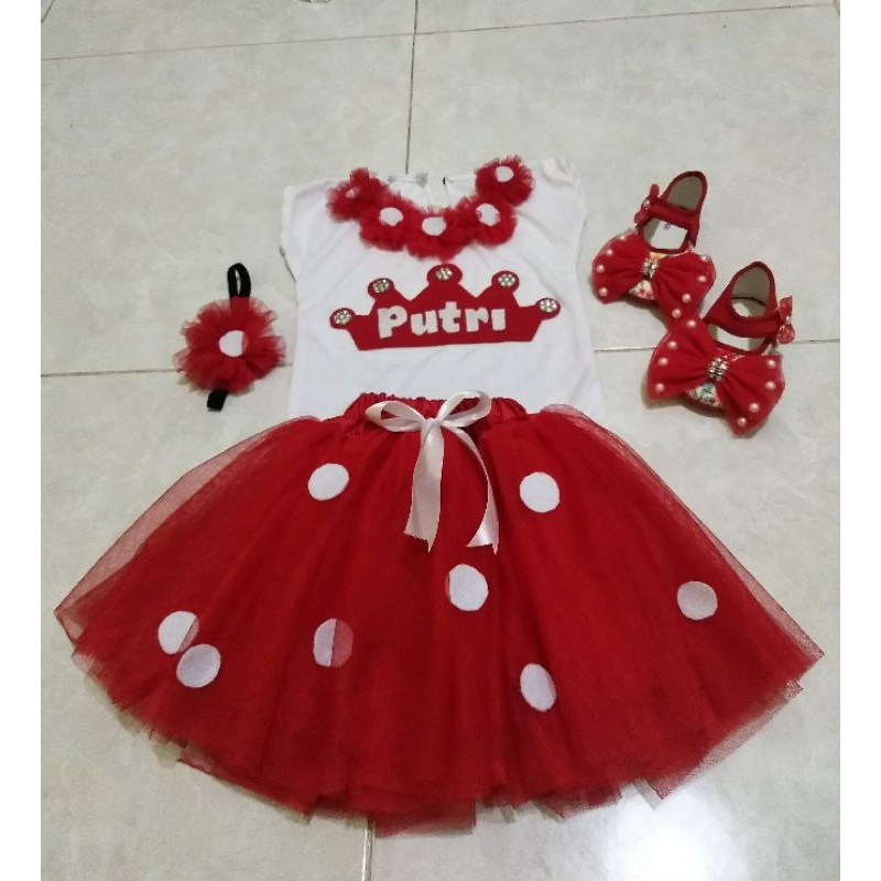 SETELAN ROK TUTU ANAK