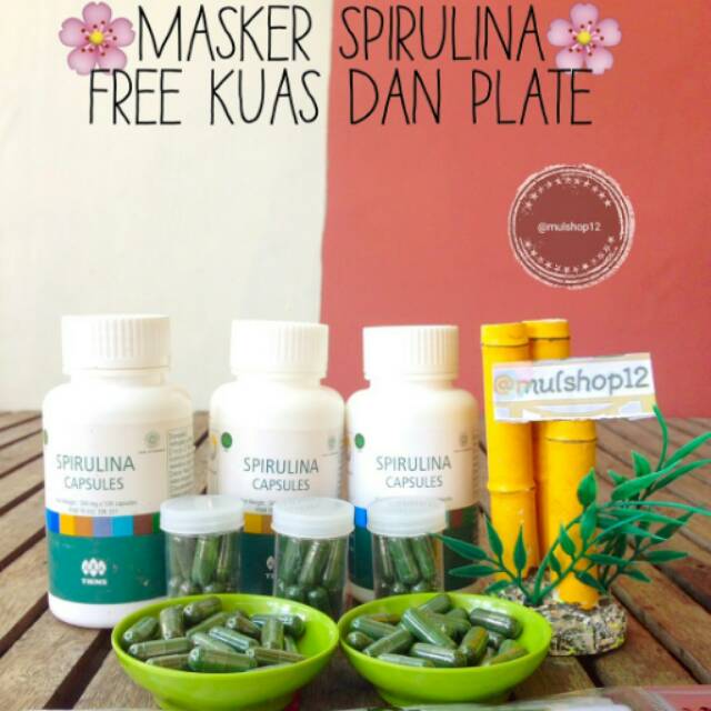 MASKER SPIRULINA TIENS