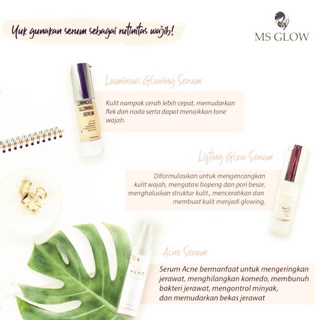 Serum Luminous, Serum Lifting, Serum Peling