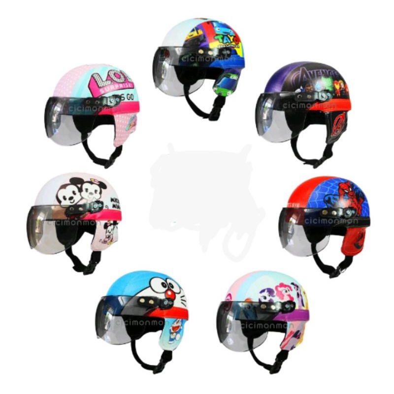 Helm Karakter Anak