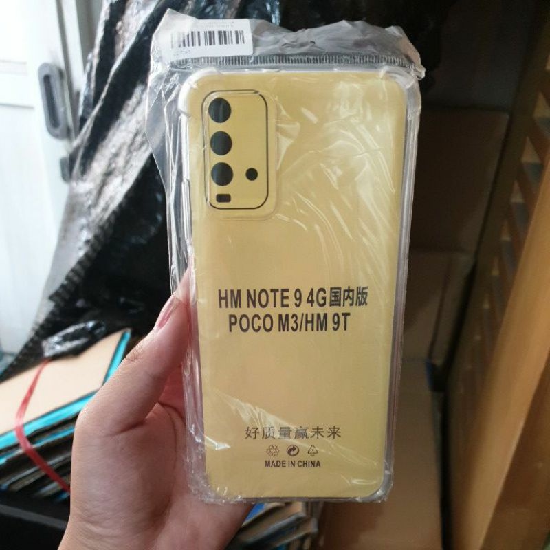 anticrack clear soft case xiaomi redmi note 9t / redmi 9t / poco m3