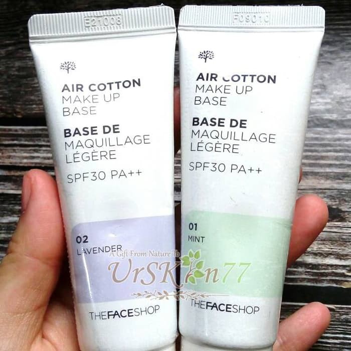 Air Cotton Make Up Base #Lavender