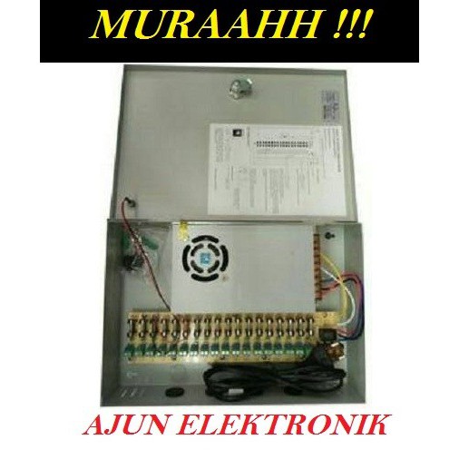 Power Supply Box 30A / 12V Central Panel Cctv Adaptor