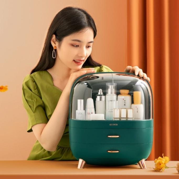 ECOCO Kotak Makeup Storage Organizer Box Cosmetics Display Rack E2014
