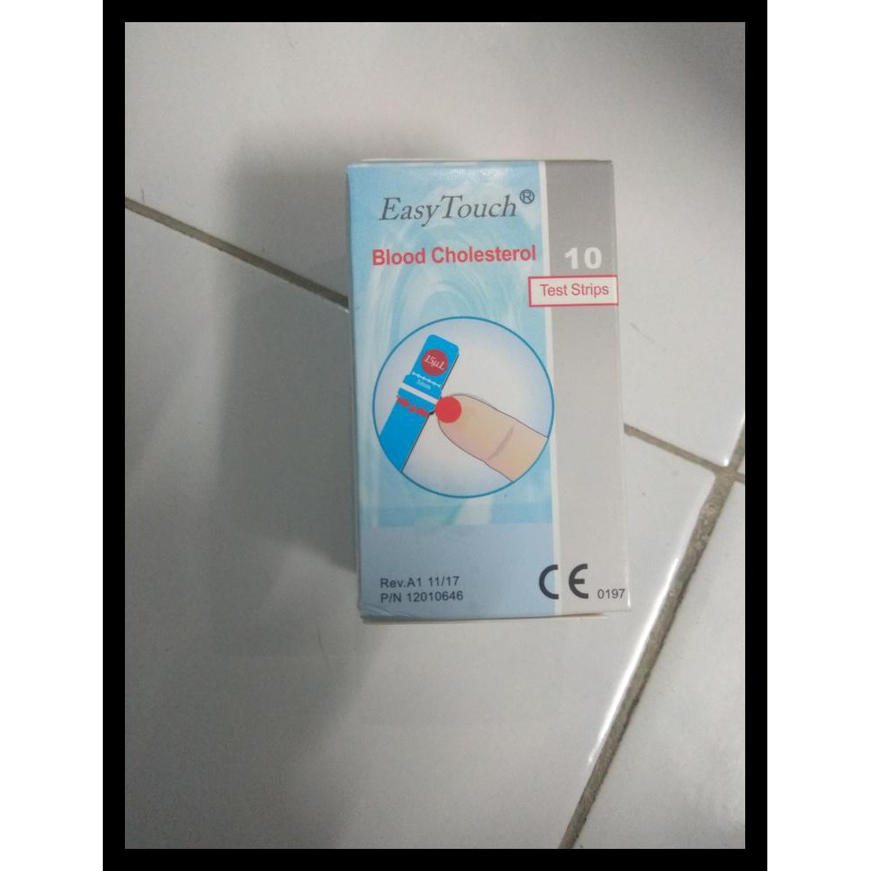 Stik Easytouch Kolestrol 10 Test Kode 1403