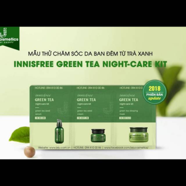 Innisfree night-care kit