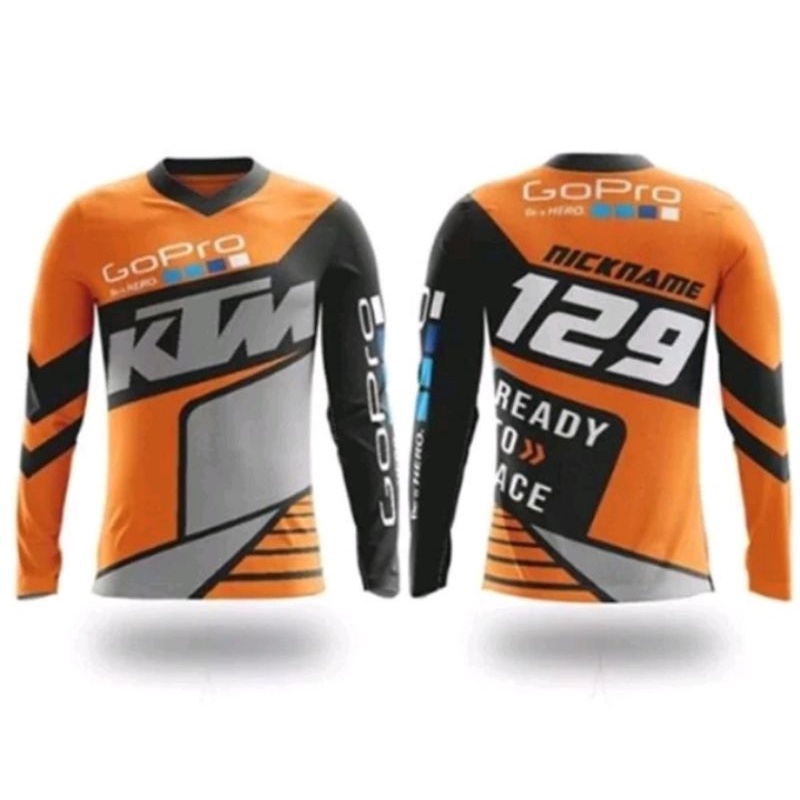 Jersey Trail Ktm Orange fullprint