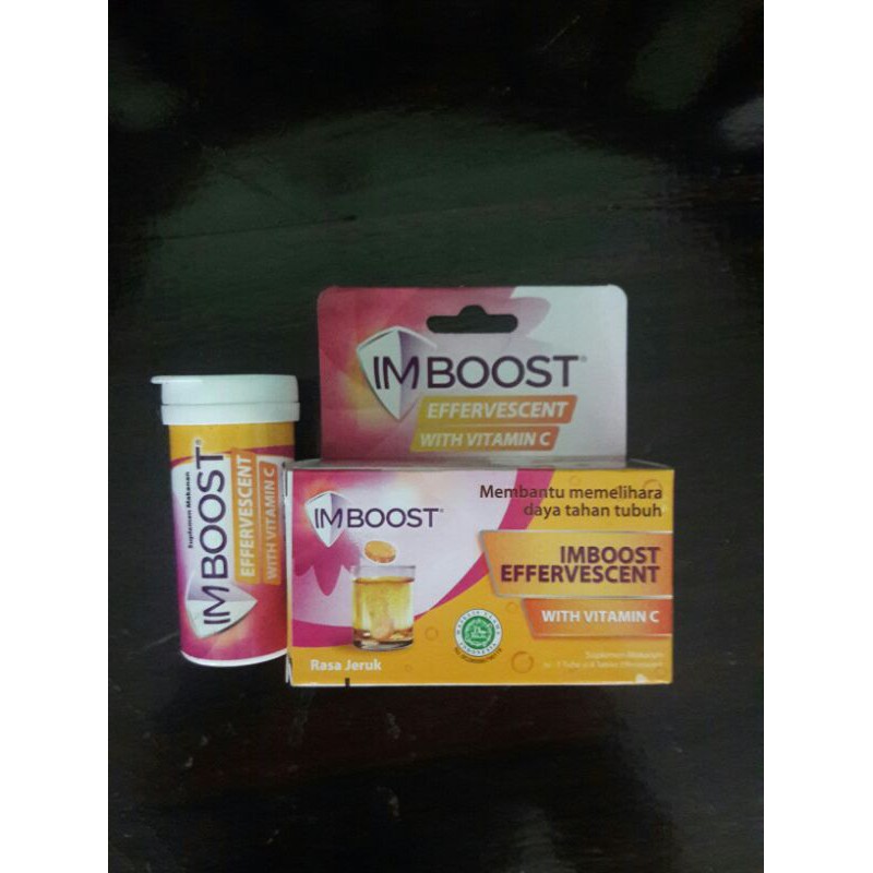 IM BOOST EFFERVESCENT WITH VITAMIN C