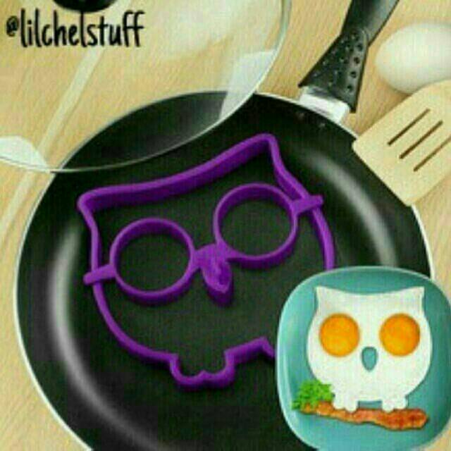 Egg Shaper Owl / Cetakan Telur Mata Sapi