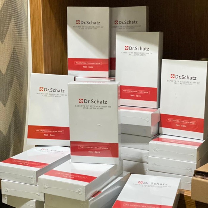 FREE POUCH DR. SCHATZ POLYPEPTIDE COLLAGEN MASK