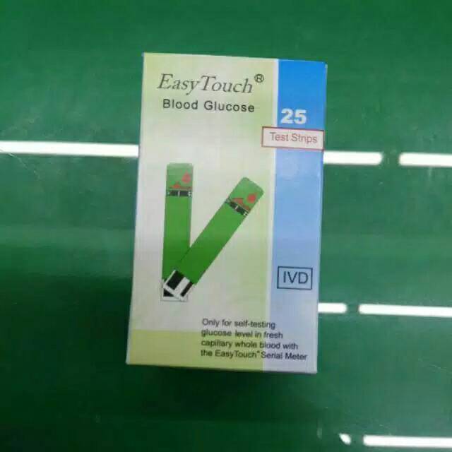 Easy Touch Test Strips Glucose/Gula