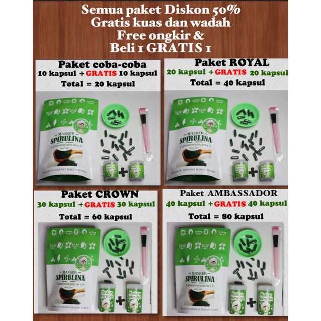 PAKET C 60 kapsul