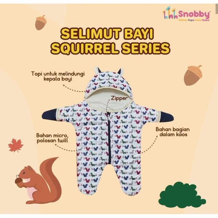 Snobby sleeping bag seri squirrel TPB5631