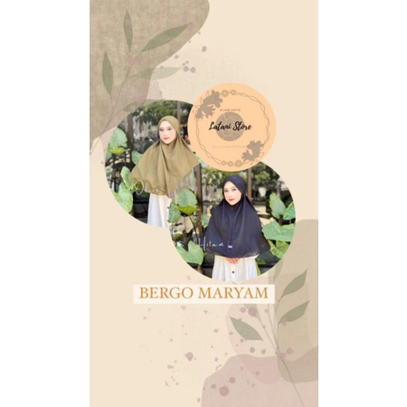 BERGO MARYAM