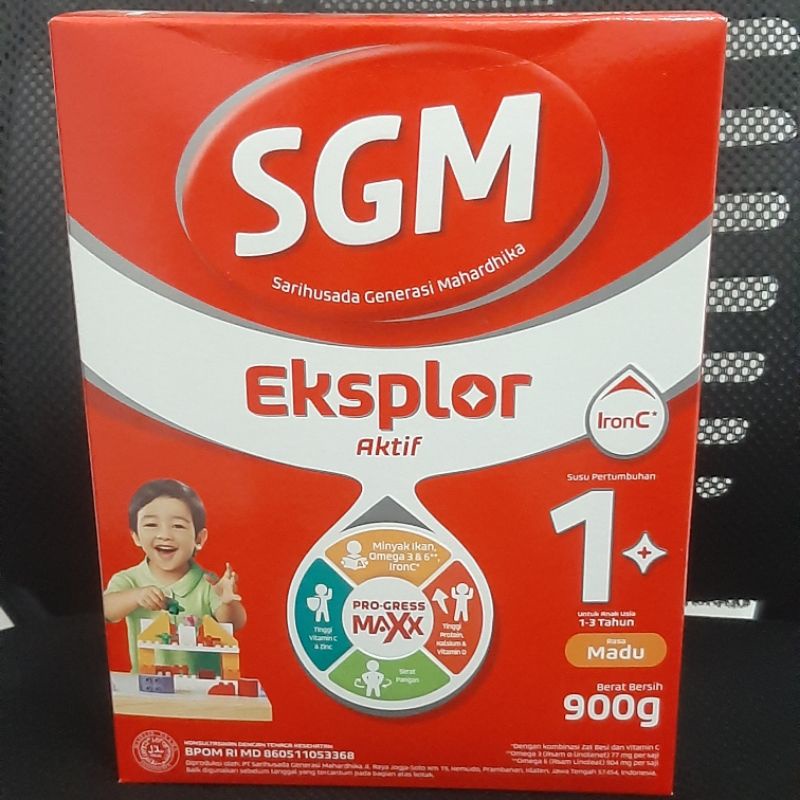 Susu SGM Eksplor Pro-GressMaxx 1+
