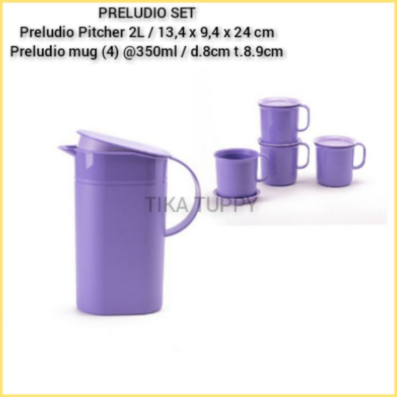 PROMO PRELUDIO SET TUPPERWARE ORIGINAL
