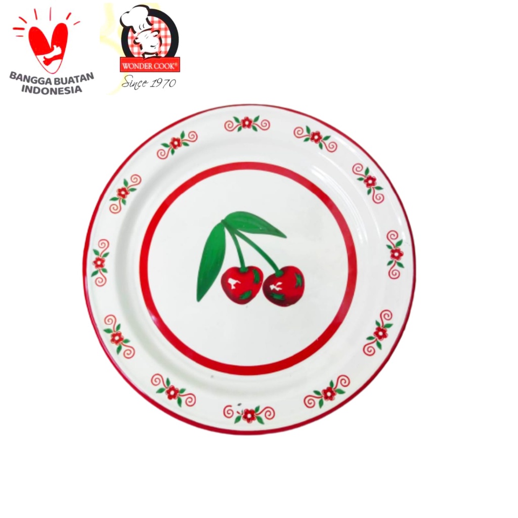 WONDERCOOK Plate Cherry 26cm (CLASSIC SERIES)