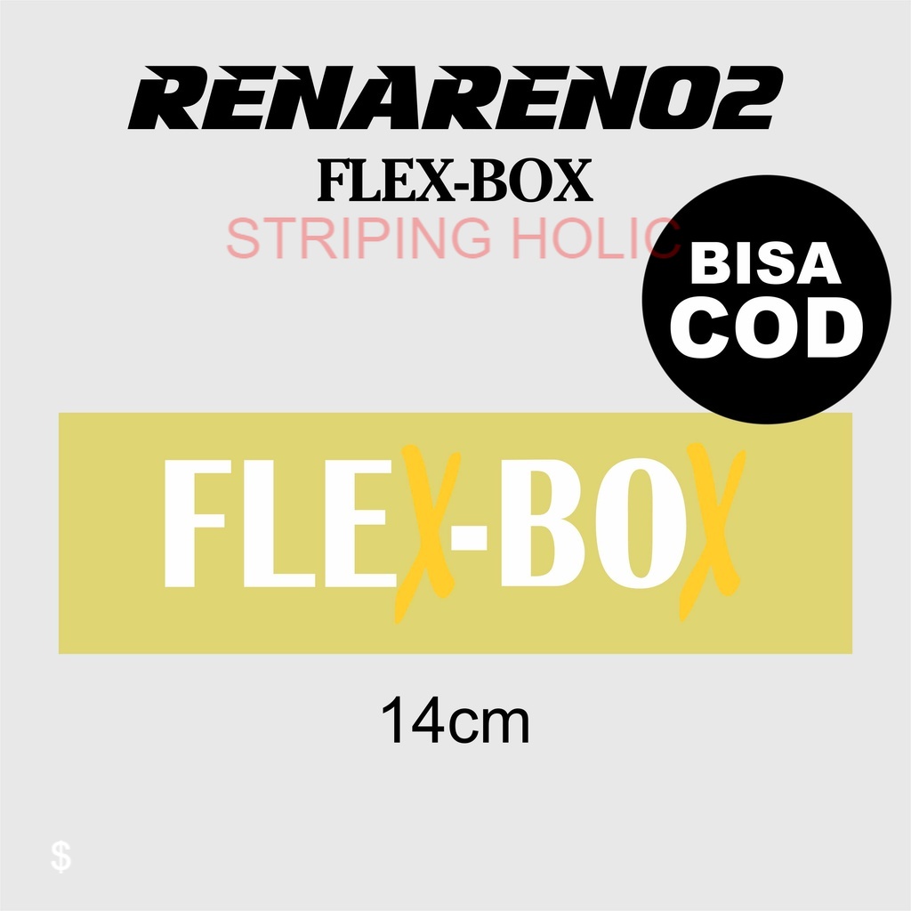 STIKER FLEXBOX