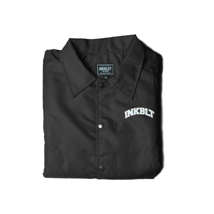 INKBLOT COACH JACKET | SHADED | BLACK