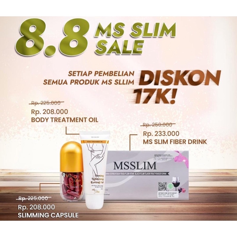 Ms Slim Sliming Capsule Ms Glow