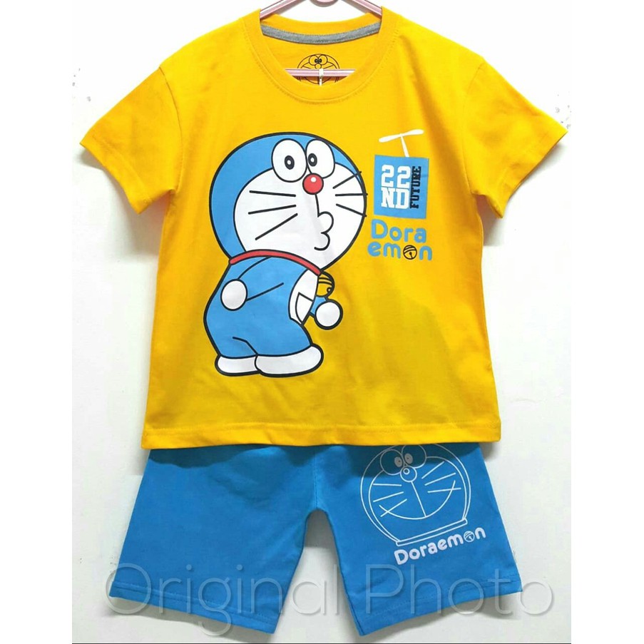 SETELAN ANAK SIZE 1-6 DORAEMON