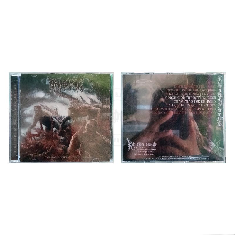 CD Brain Damage - Indulging Cannibalistic For Mutilation