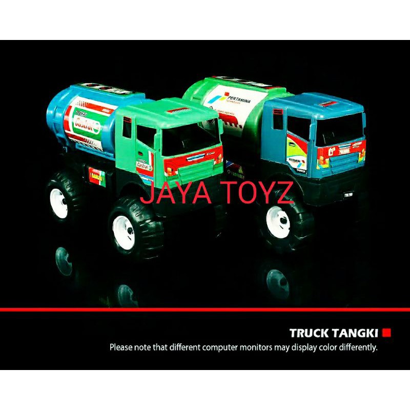 mainan truk tangki mini