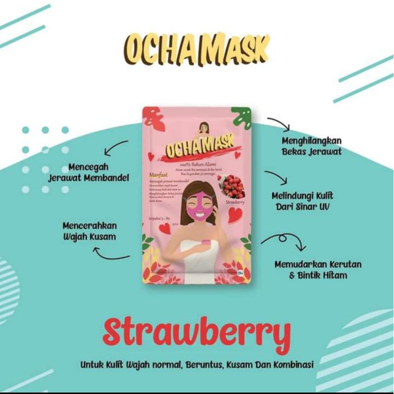 OchaMask/Original/dari bahan alami