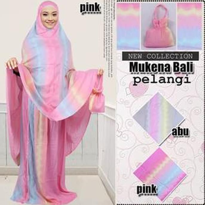 Mukena Bali Pelangi