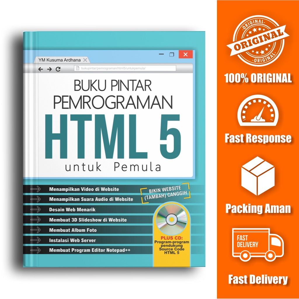 Buku Pintar Pemrograman HTML 5 untuk Pemula