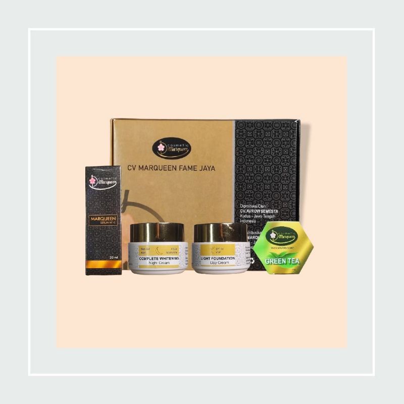 Paket komplit + Green Tea