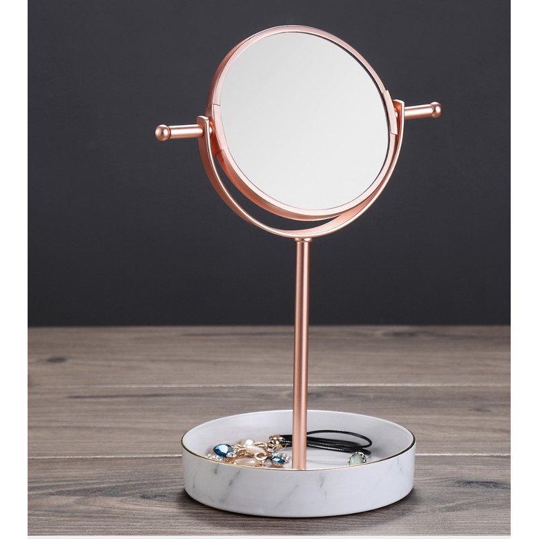 "makeup mirror Cermin Makeup base marble with SUPER QUALITY"