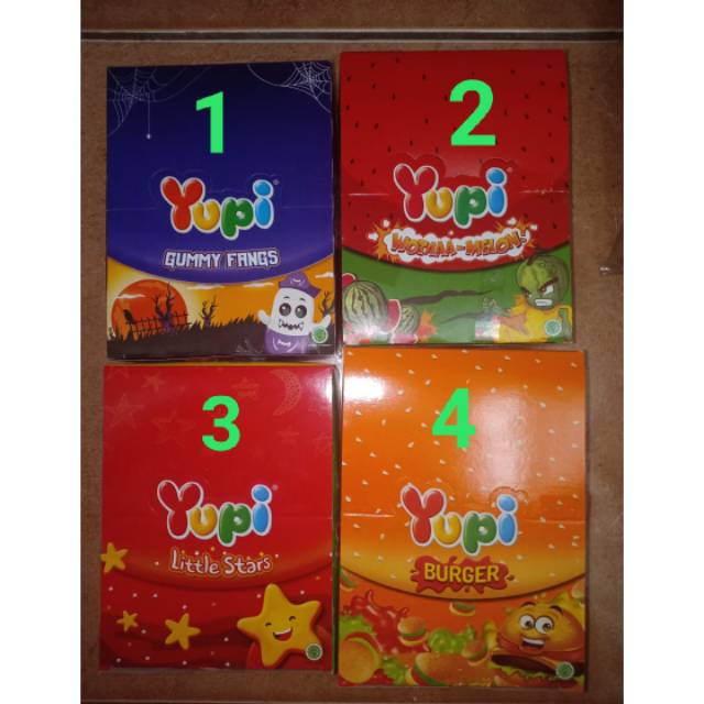 Permen Yupi box aneka Rasa 1