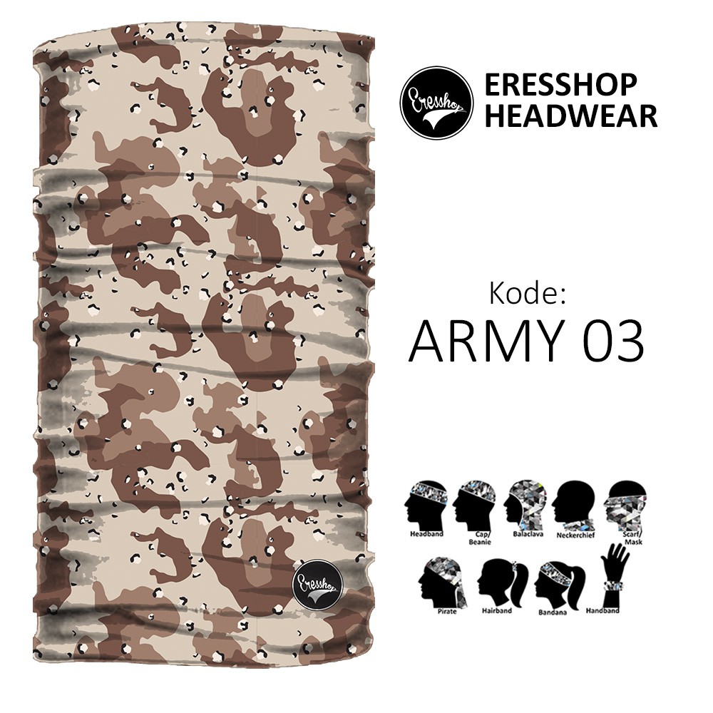 MASKER ERESSHOP ARMY 03 BAFF BUF