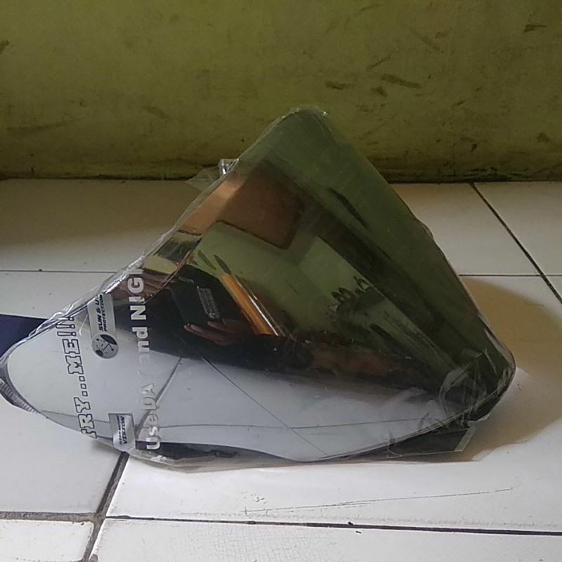 visor iridium helm half face