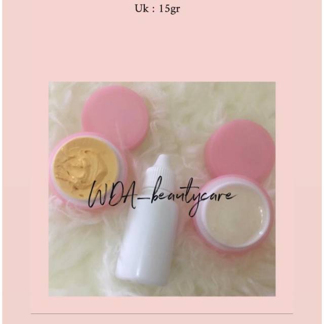 Cream vitamin glowing normal
