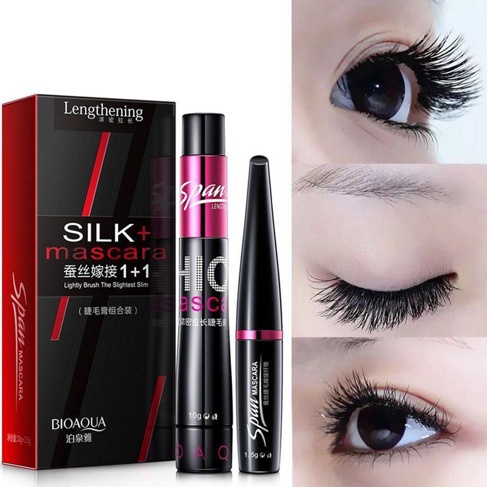 BIOAQUA SILK & MASCARA WATERPROOF