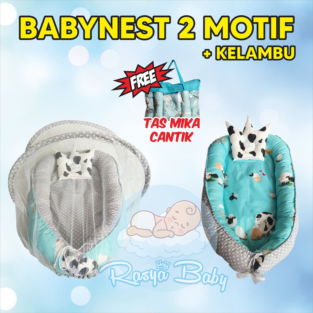 BABYNEST KASUR BAYI PLUS KELAMBU