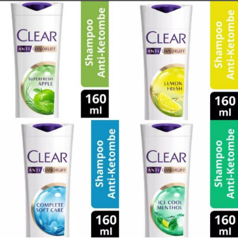 Clear shampo 160 ml/125ml