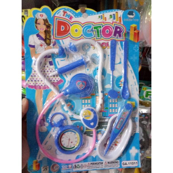 Mainan dokter set pres