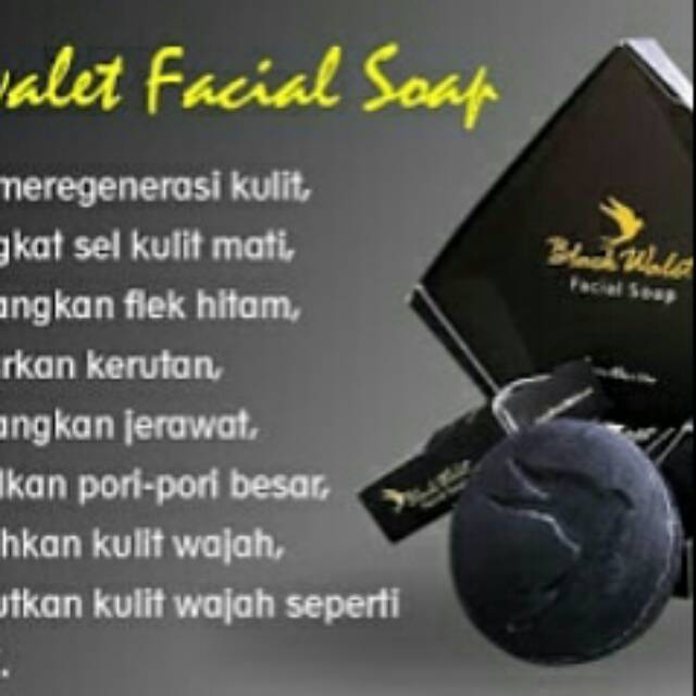 walet facial soap