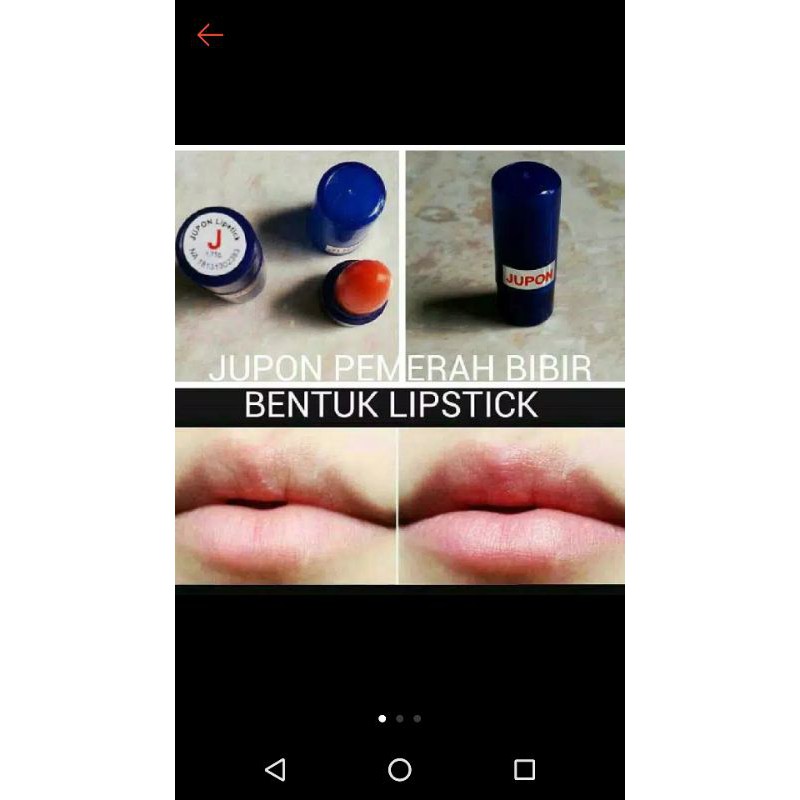 jupon lip mini faforit para sista
