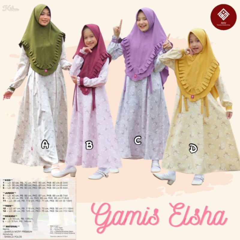Gamis Elsha by ANV