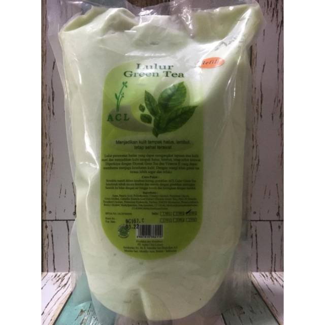 ACL Lulur Greentea Refill 2 kg.