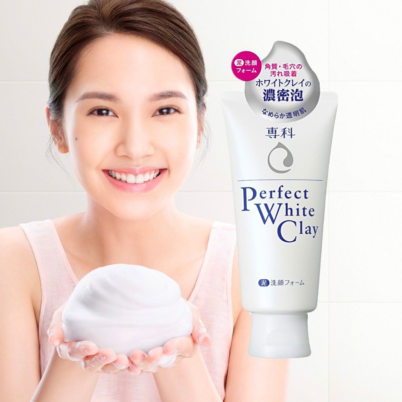 SENKA Facial Foam Perfect White Clay