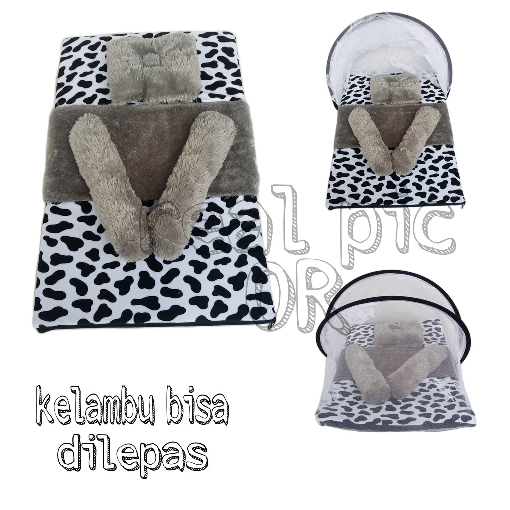 Kasur bayi kelambu set bantal guling