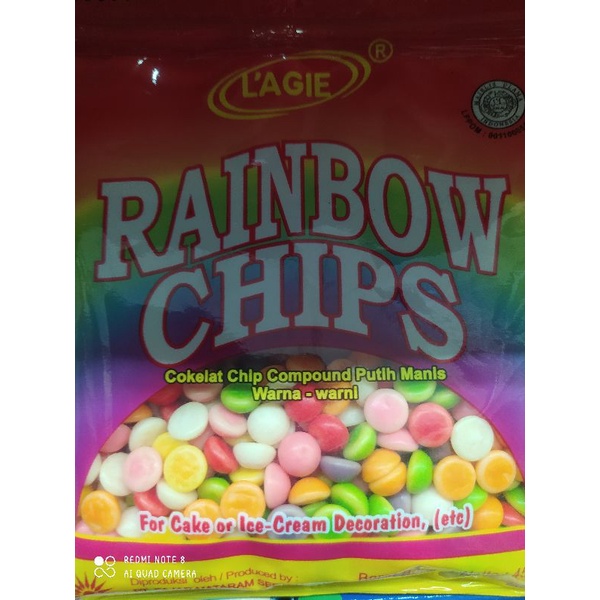 Lagie Rainbow Chips 45 gram