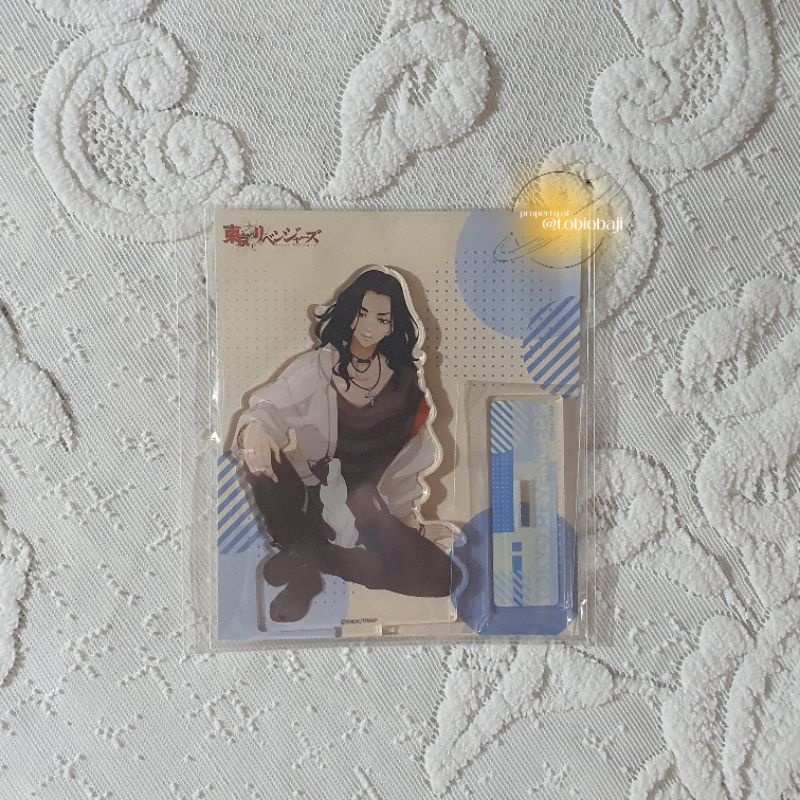 acrylic standee baji with cat