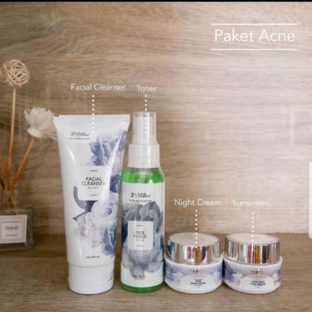 JGLOW PAKET ACNE
