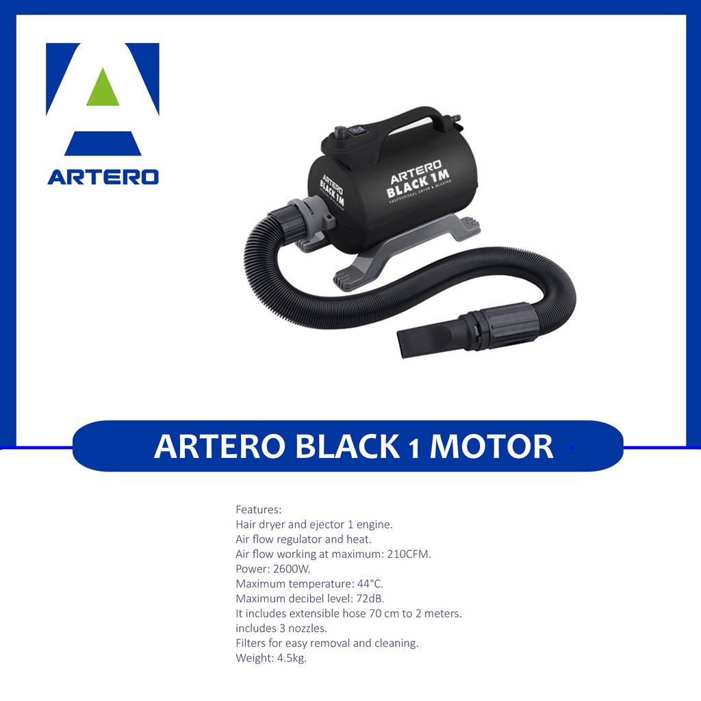 ARTERO DRYER 2M BLACK